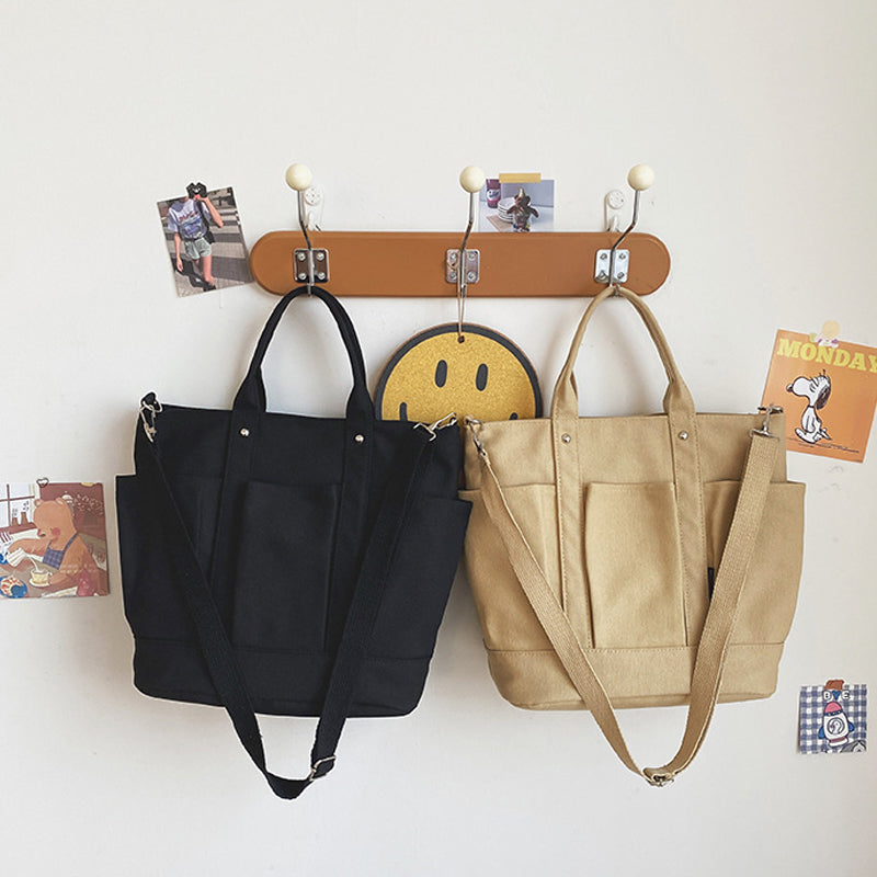 Retro Versatile Casual Canvas Portable Messenger Bag