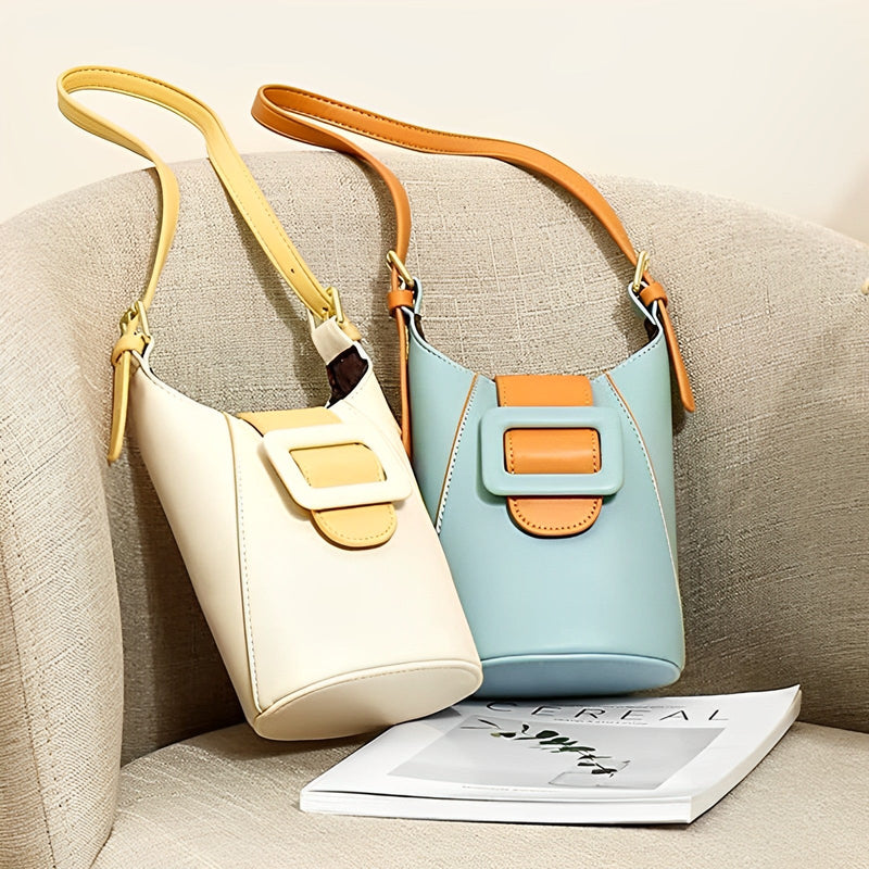 Minimalist Bucket Shoulder  Bag For Women