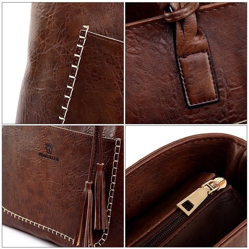 Women's Fashion Leather Handbag