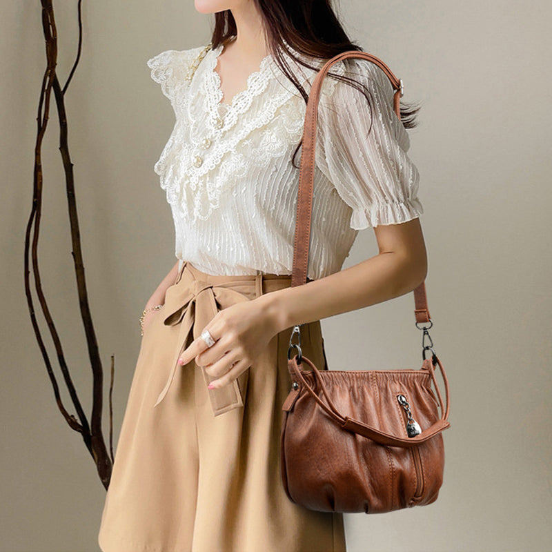 Retro Texture Women's Shoulder Bag