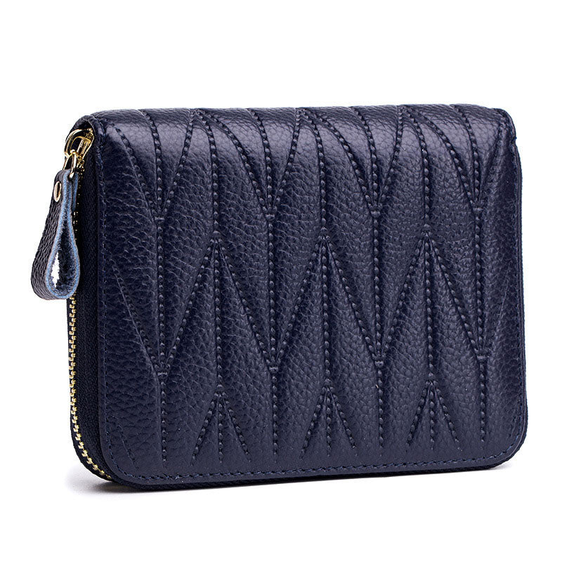 Women's RFID Organ Card Holder Wallet