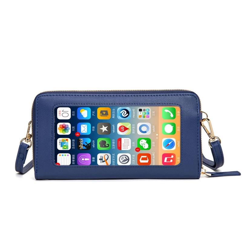 Touch Screen Crossbody Cellphone Purse, with RFID Blocking