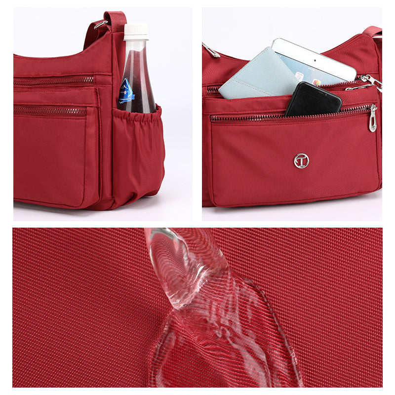Oxford Cloth Crossbody Shoulder Bag