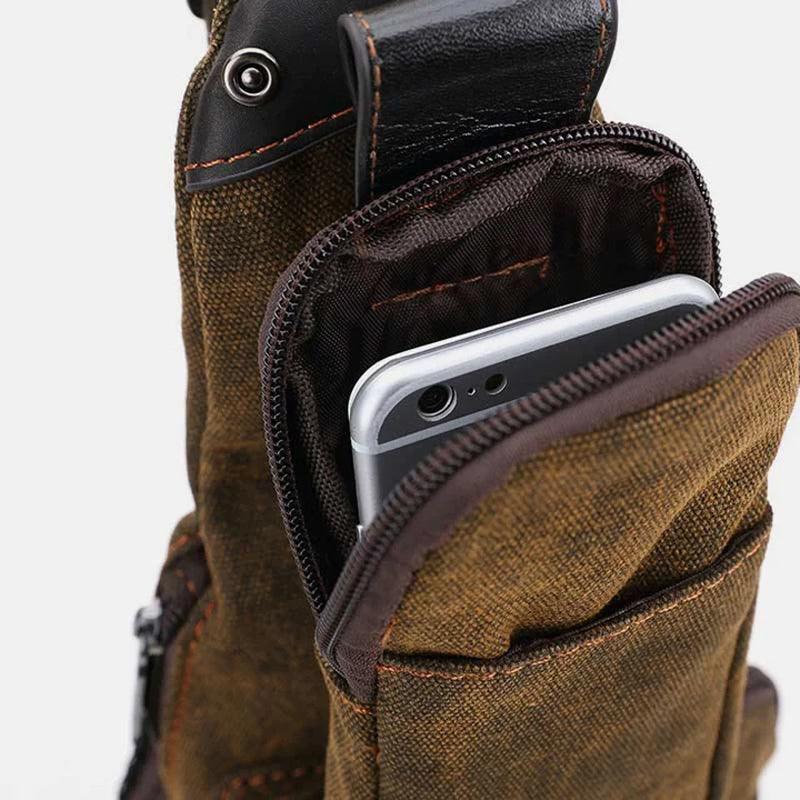Crescent-shaped Cross-body Chest Bag