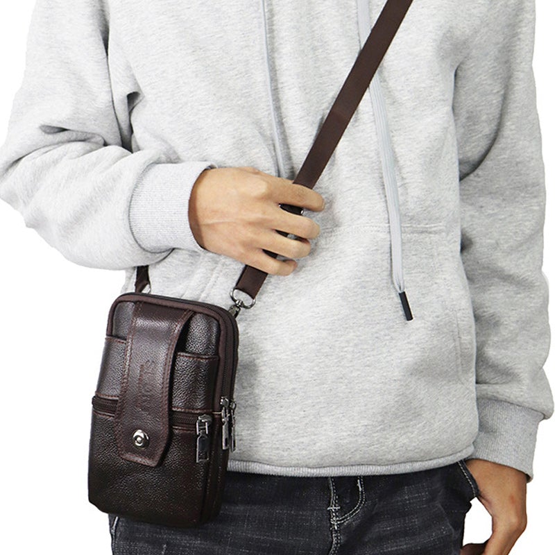 Vintage Belt Waist Bag for Men