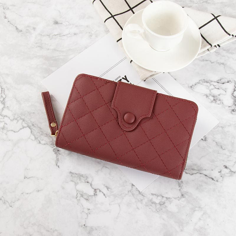 Korean Diamond Lattice Coin Purse