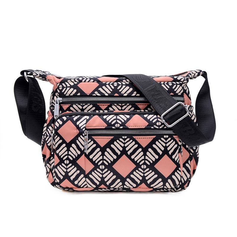 Multi-Pocket Waterproof Messenger Bag
