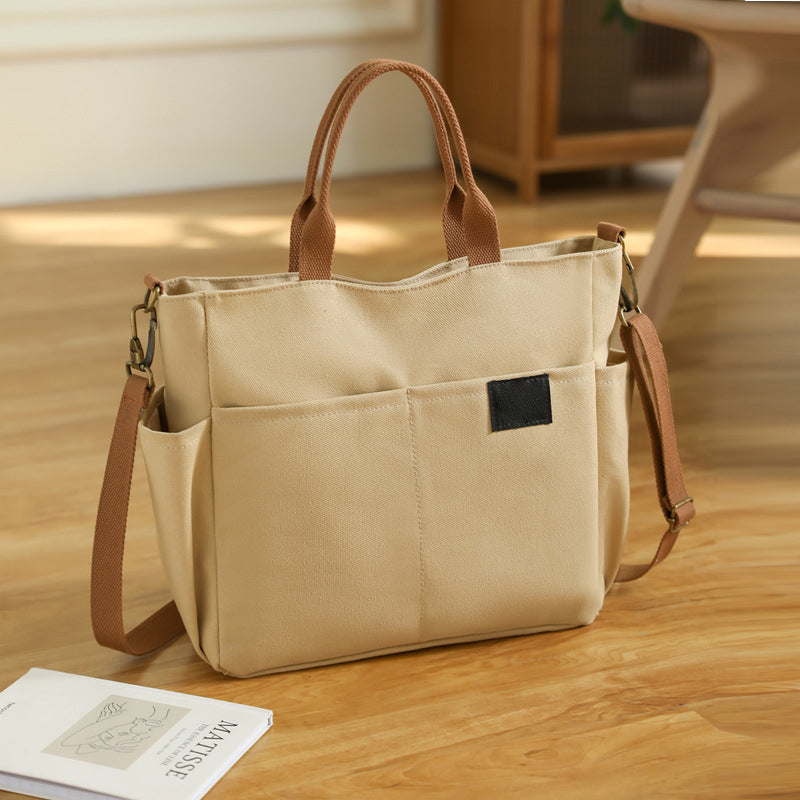 Large Capacity Versatile Commuter Shoulder Bag