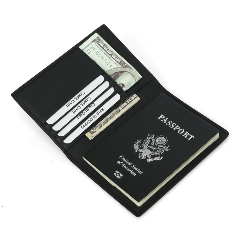 Bifold RFID Passport Wallet