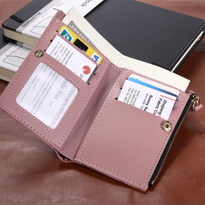Embroid Women Short Wallets