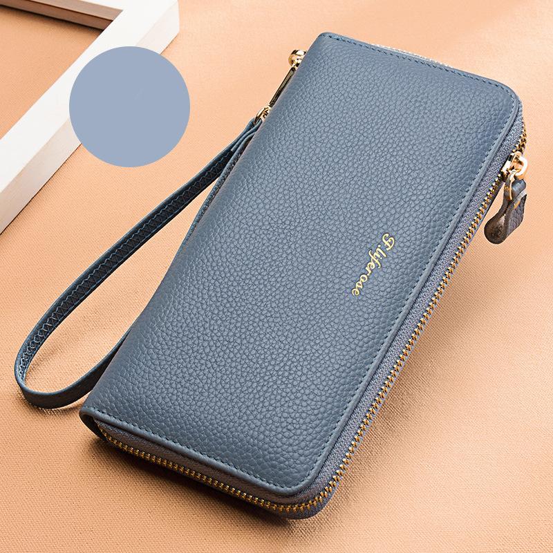 Ladies' Fashionable Long Wallet with a Large Capacity