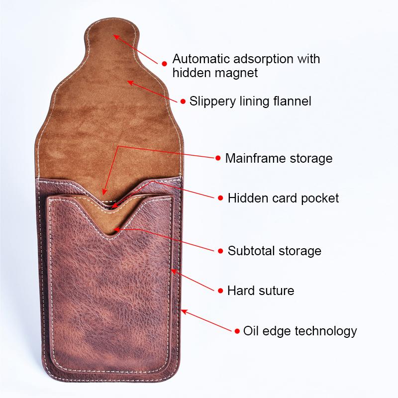 Retro-style mobile phone bag