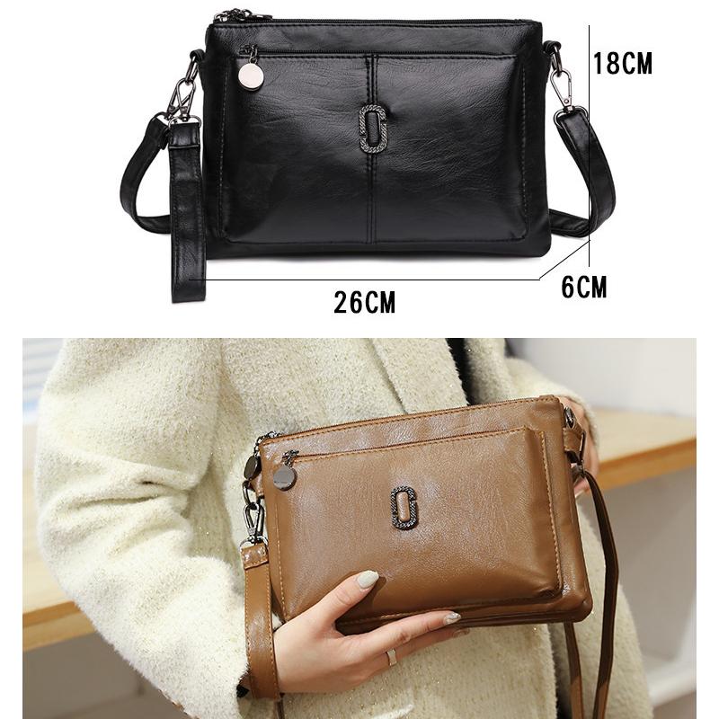 New Small Bag Female PU Leather Shoulder Bag