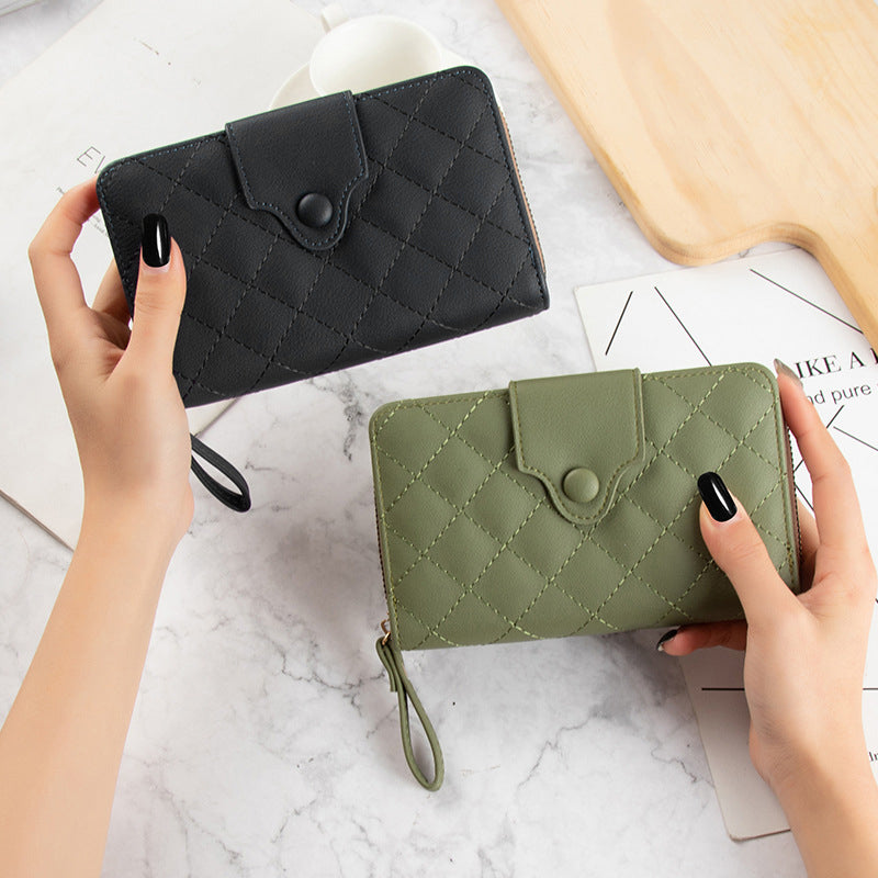 Korean Diamond Lattice Coin Purse