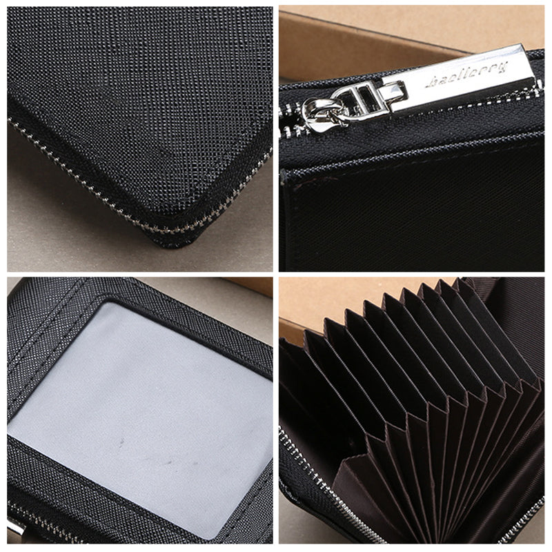 Multi-Slot Organ Card Holder Wallet