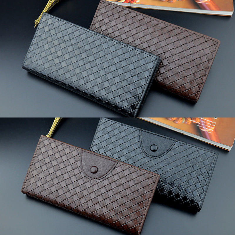 Long Style Braided Wallet