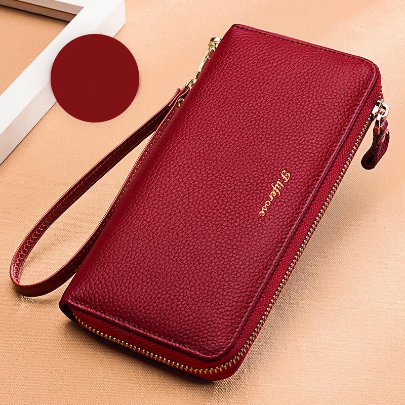 Ladies' Fashionable Long Wallet with a Large Capacity