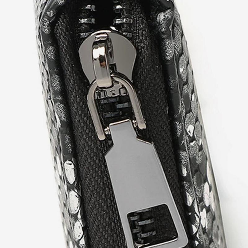 Vintage Large Capacity Kiss-Lock Crossbody Phone Bag, Shining Wallet/Cluth