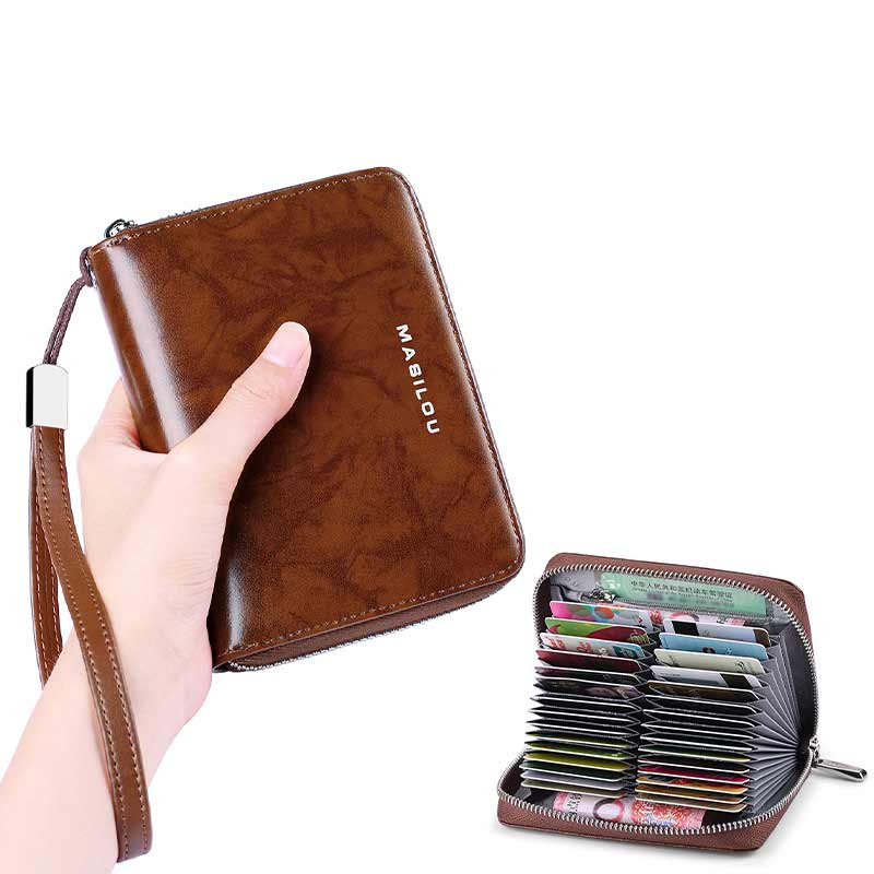 RFID Ultra-thin Exquisite Multi-card Wallet