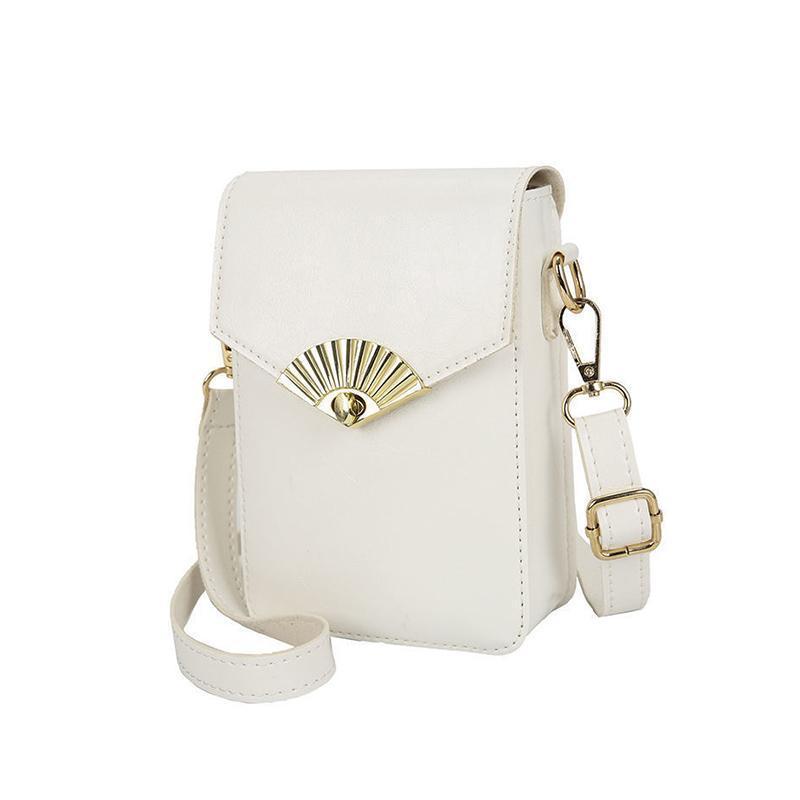 New Retro Fashion Cross Flower Envelope Design Mini Mobile Phone Bag