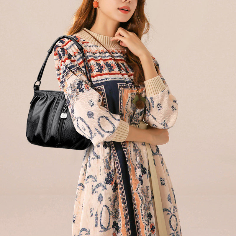 Retro Texture Women's Shoulder Bag