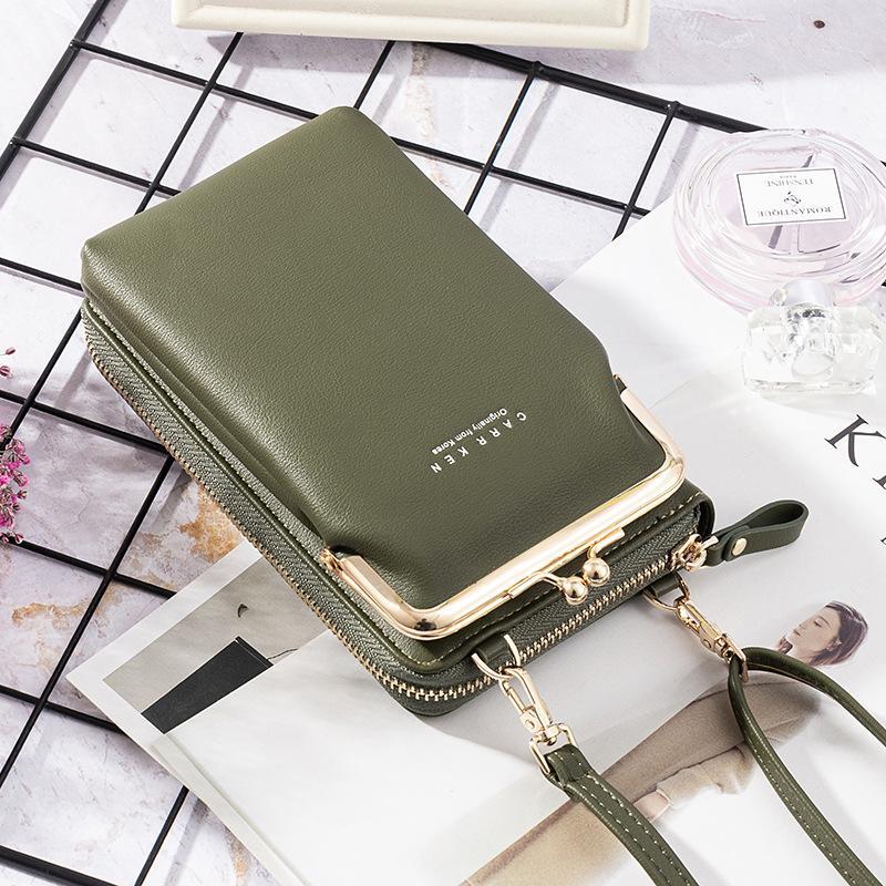 MINI Fashion Women Phone Bag Solid Crossbody Bag