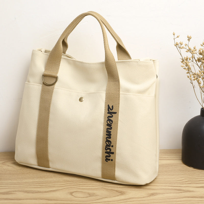 Printed Letter Crossbody Bag