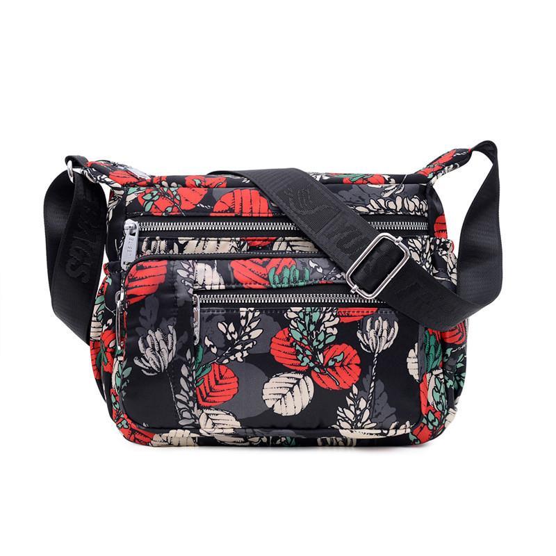 Multi-Pocket Waterproof Messenger Bag