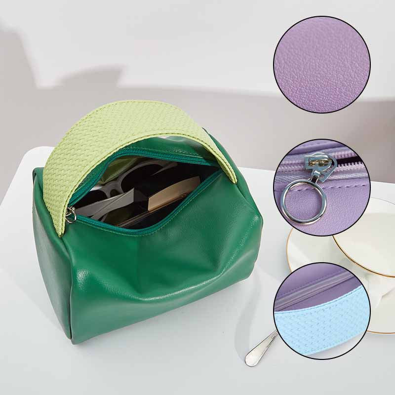 Portable Waterproof Candy Color Square Storage Bag