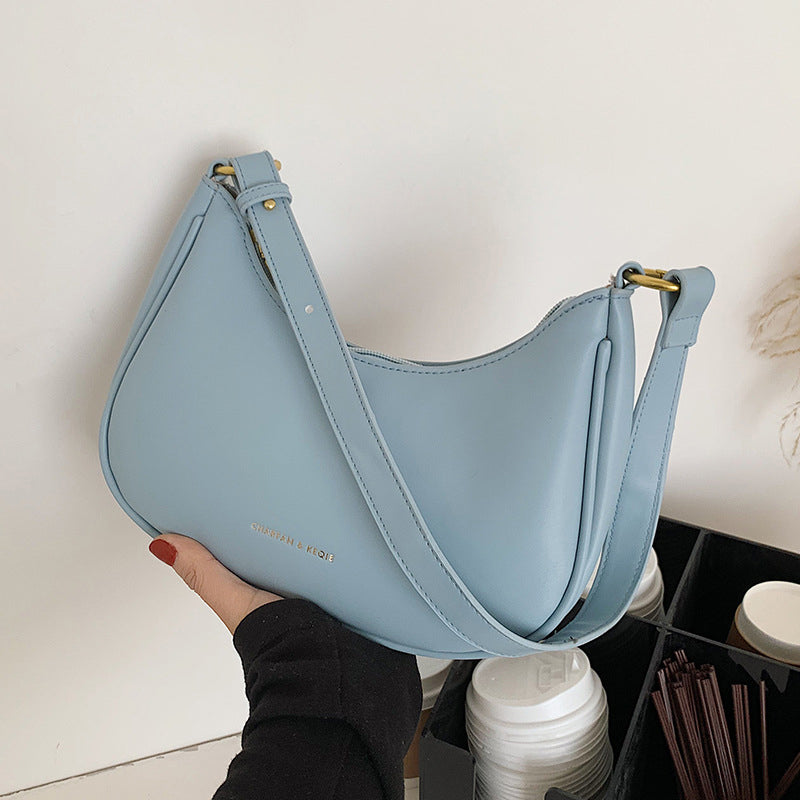 Classic Fashion Semi-circular Shoulder bag