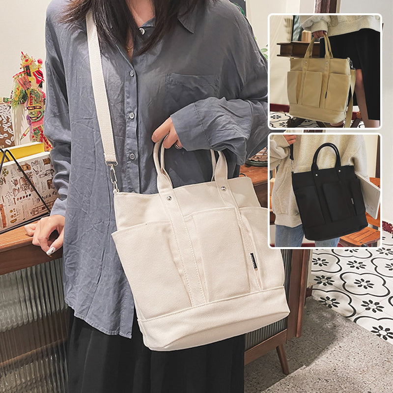 Retro Versatile Casual Canvas Portable Messenger Bag