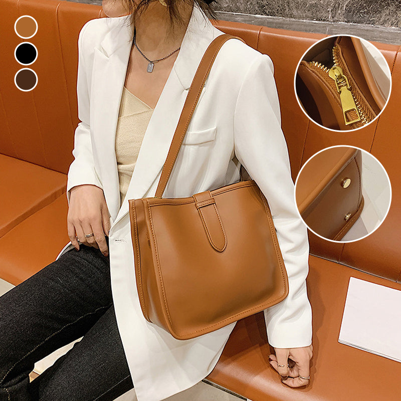 Vintage Bucket Messenger Bag