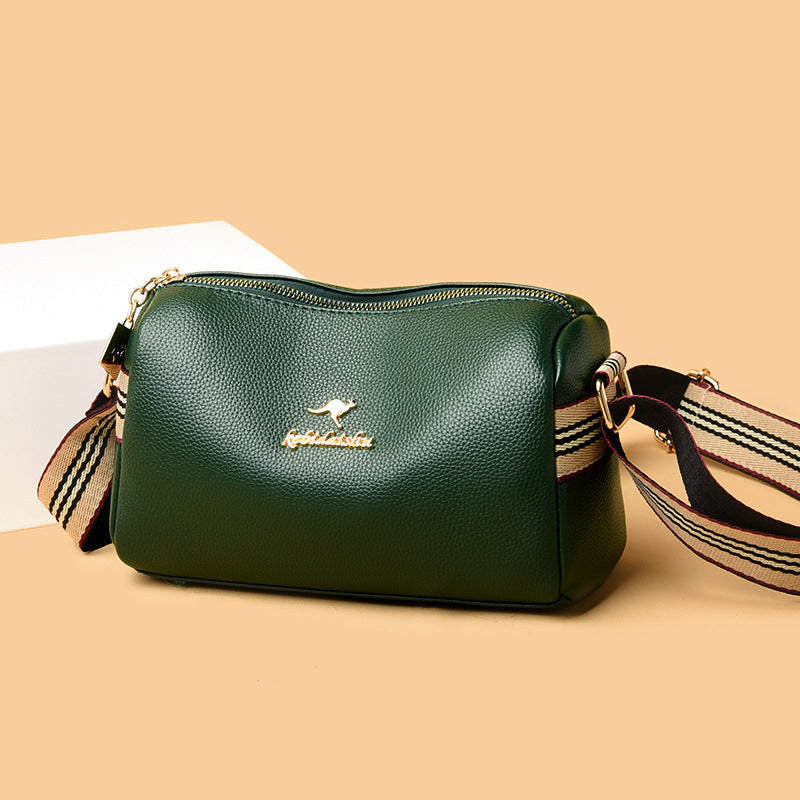 Fashion Contrast Colors Messenger Bag
