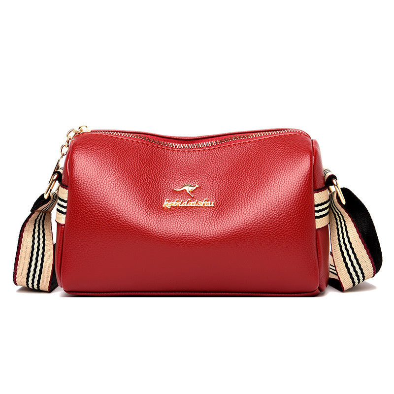 Fashion Contrast Colors Messenger Bag