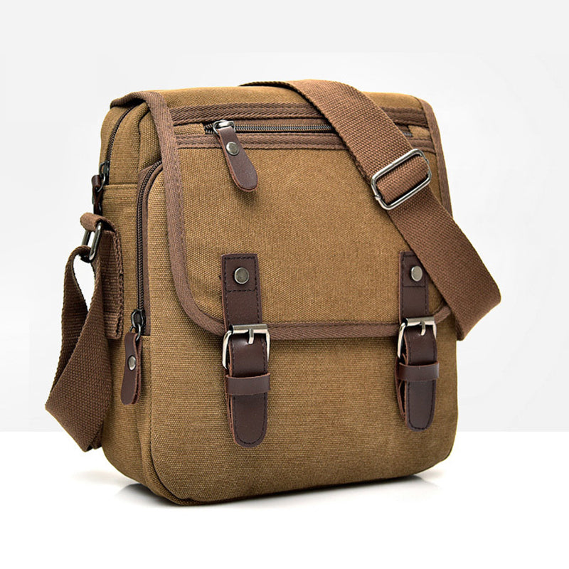 Men's Canvas Shoulder Bag
