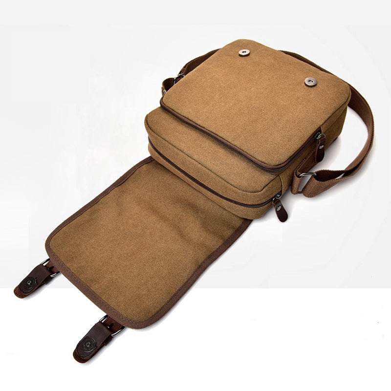Men's Canvas Shoulder Bag