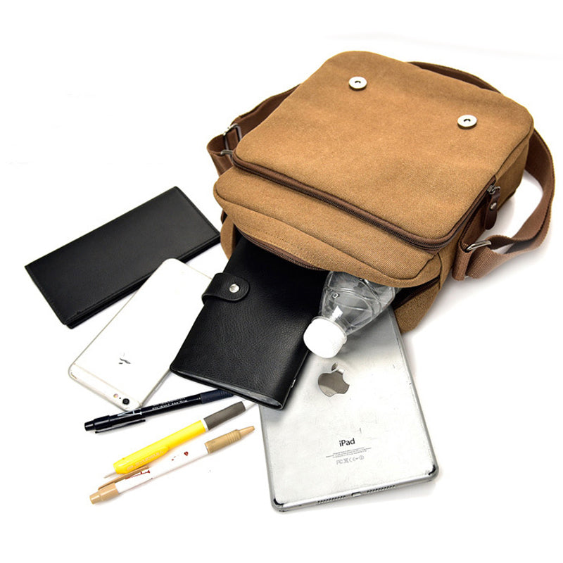 Men's Canvas Shoulder Bag