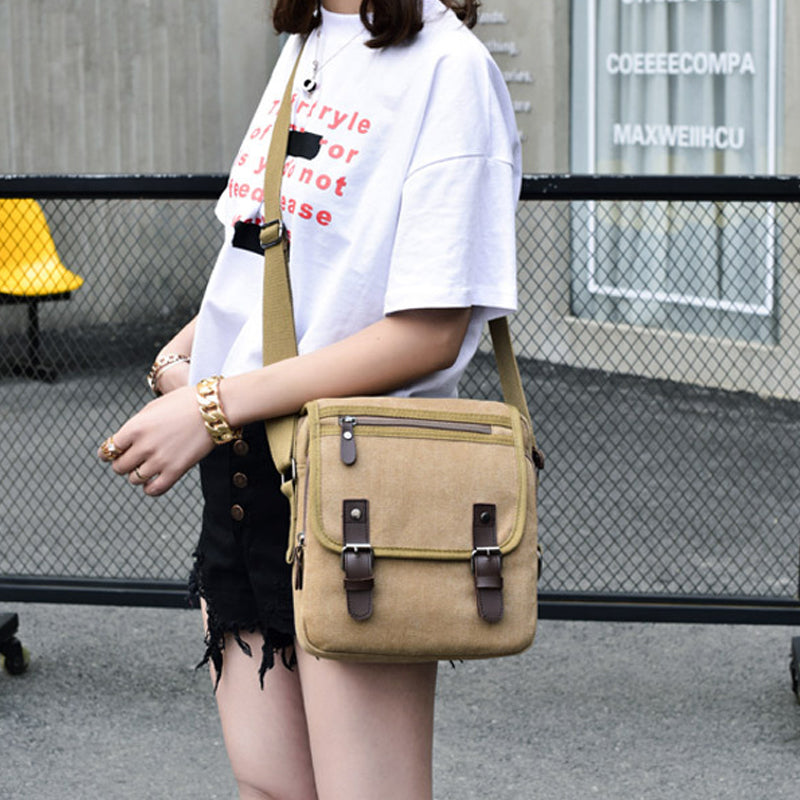 Men's Canvas Shoulder Bag