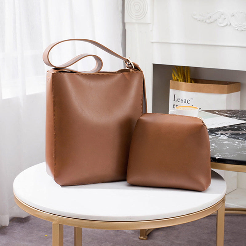 Large Capacity Fashionable Bucket Bag