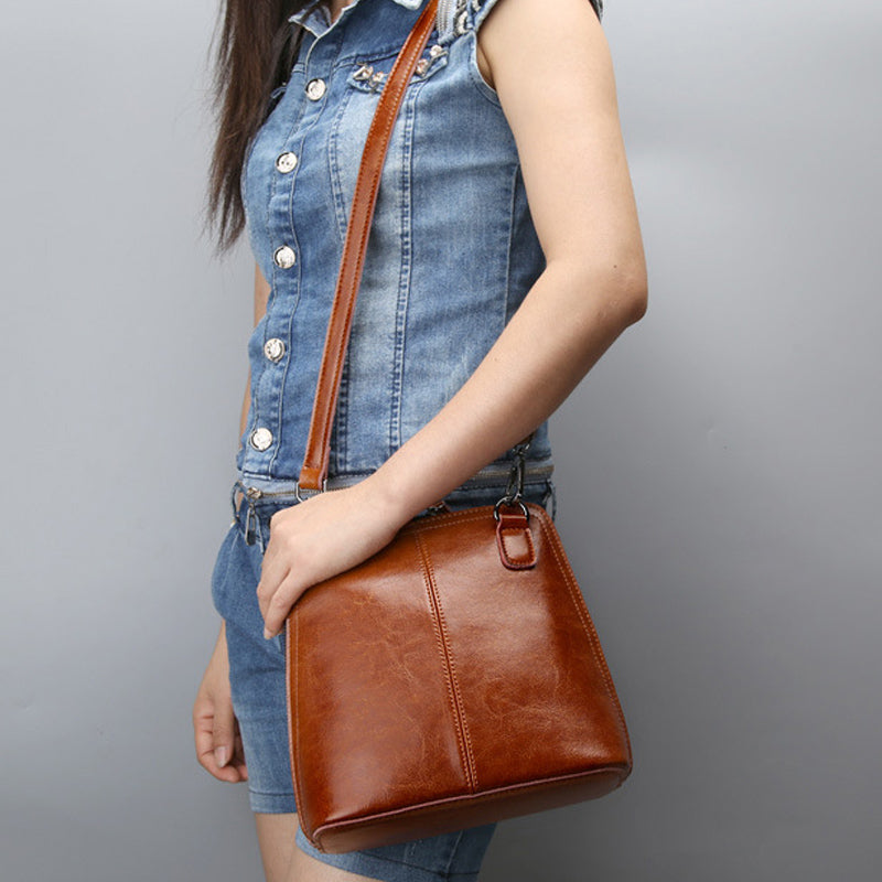 Leather Shoulder Bag