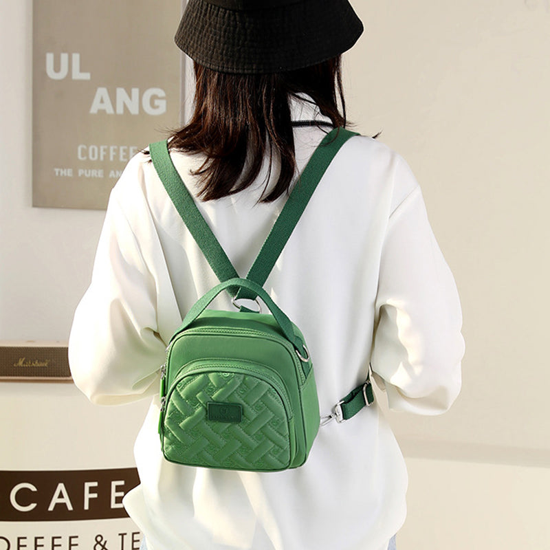 2 In 1 Nylon Small Waterproof Shoulder Bag, Lightweight Crossbody Bag