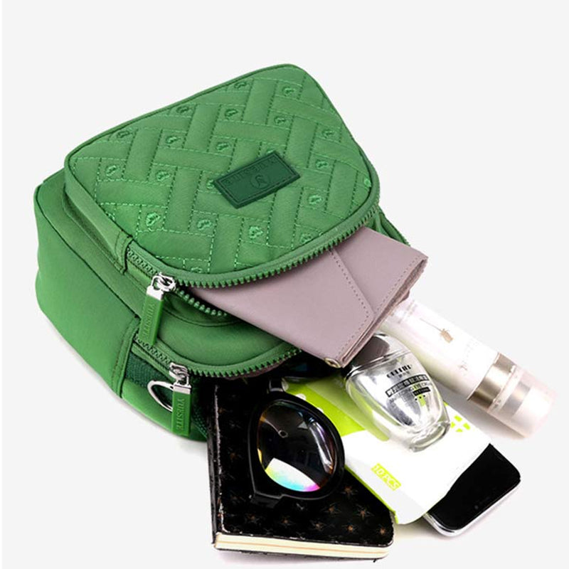 2 In 1 Nylon Small Waterproof Shoulder Bag, Lightweight Crossbody Bag