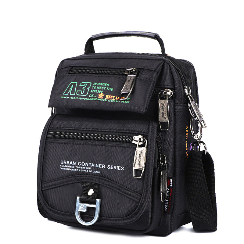 Multi-Pocket Nylon Travel Carry Bag