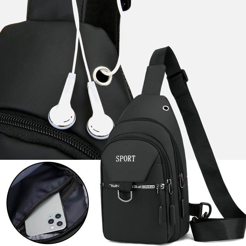 Outdoor Travel Diagonal Men's Chest Bag