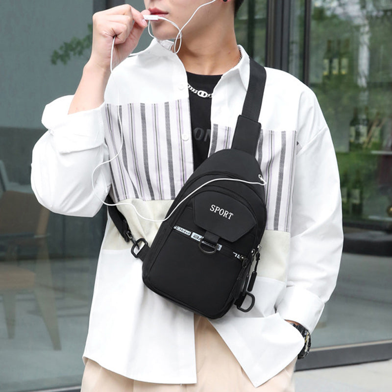 Outdoor Travel Diagonal Men's Chest Bag