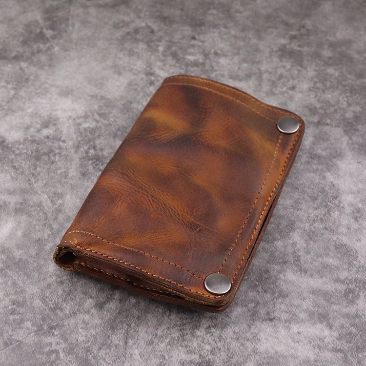 Men's Business Retro Multi-slot Card Holder Wallet