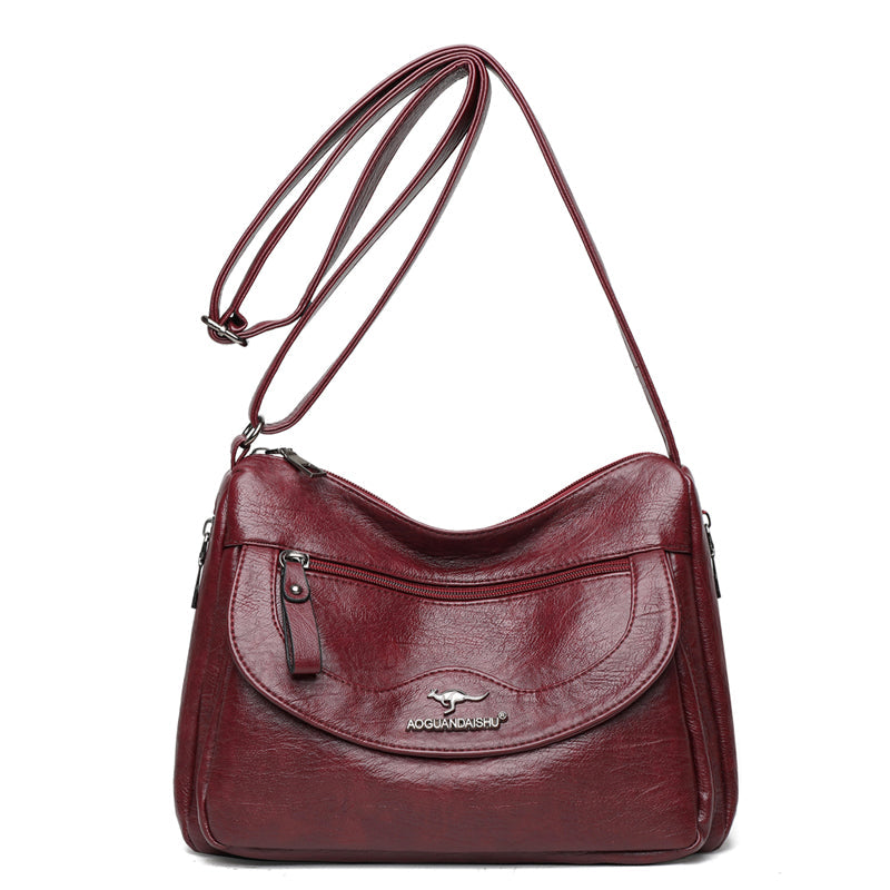 Soft Leather Shoulder Bag