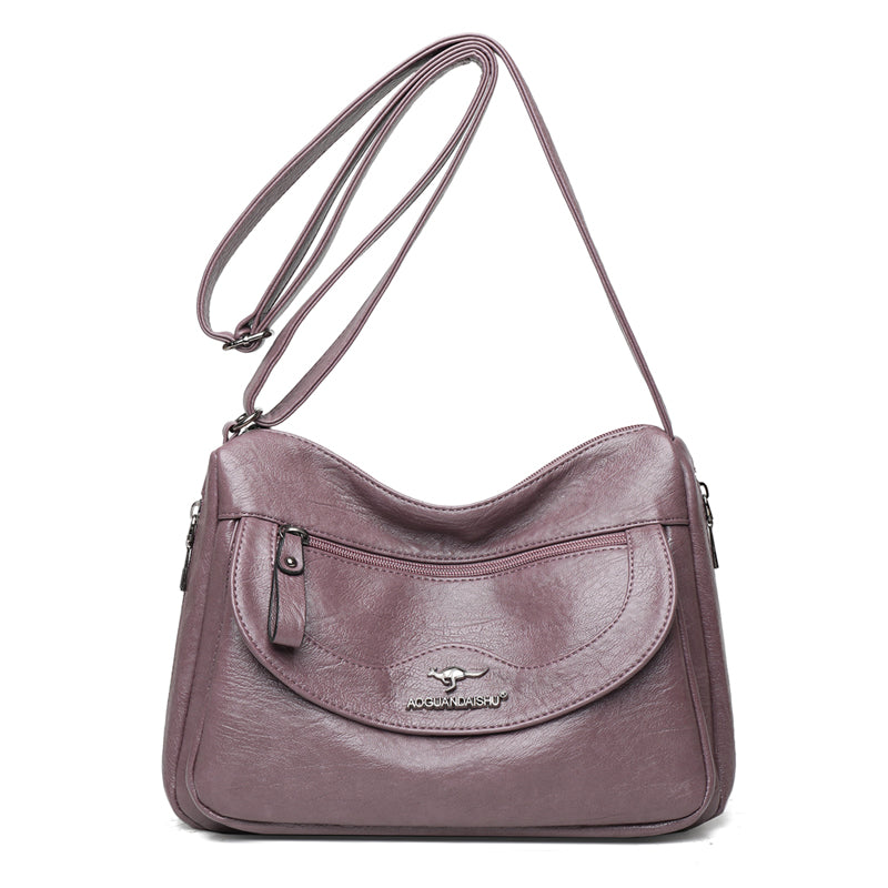 Soft Leather Shoulder Bag