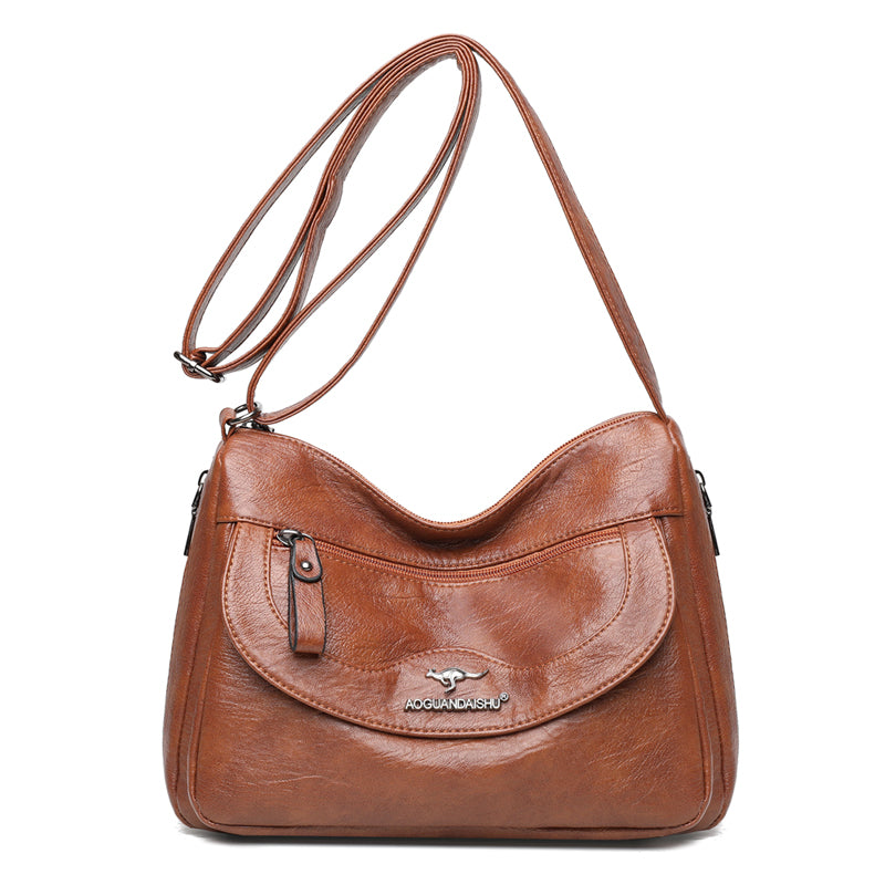 Soft Leather Shoulder Bag
