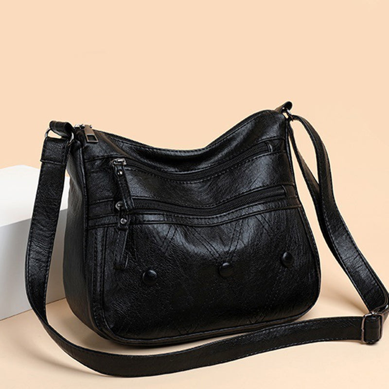 Women's Soft Leather Shoulder Bag
